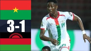 Burkina Faso  Malawi 31 Highlights  Africa Cup Of Nations Qualifiers 2025 [upl. by Ycnalc]