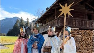 Sternsinger in Schwoich Tirol Österreich ￼ Jan 2024 [upl. by Anerhs232]