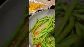 Sautéed green beans for lunch glyenterborg4585 [upl. by Francesca]