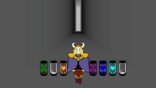 Undertale Yellow True Ending （asgore fight） [upl. by Aidul590]