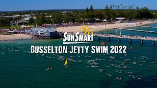 SunSmart Busselton Jetty Swim 2022 Highlights package [upl. by Eleanora747]