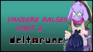 Yandere Ralsei Au Pt2 Deltarune Comic Dub [upl. by Nnylirak]