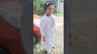 Aj dekho bondhu ra ami manir dress 👗 pore niyeche amake kemon lagche bolo youtube mini vlog short [upl. by Agee]