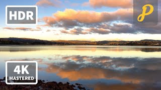 Evening Bliss Sunset Reflections on the Camborne Walkway  4K [upl. by Nwad]