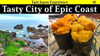 4K Japan Aomori prefTasty City of Epic Coast the city of Hachinohei [upl. by Joe]