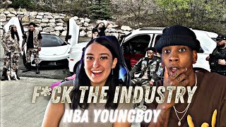 HE DISSED EVERYBODY  NBA YoungBoy  Fck The Industry Pt 2  REACTION [upl. by Lema477]