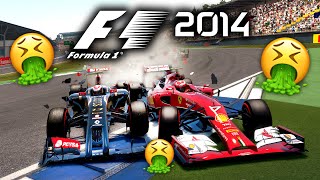 Playing F1 2014 but its 10 YEARS LATER [upl. by Ridinger]