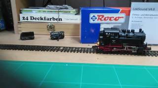 Modelleisenbahn H0 Epoche 2 BR 80 mit ESU LokSound V40 und Licht nachgerüstet [upl. by Neron]