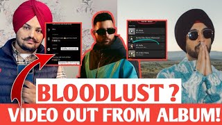 Bloodlust Video  Sidhu Moose wala  Ghost Album amp Karan Aujla Updates  Latest Punjabi Song News [upl. by Oidualc]