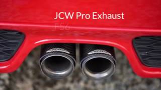 JCW Pro Exhaust First Look Carbon Fiber Tips [upl. by Nagel]