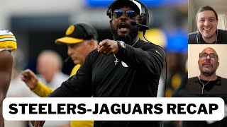 NFL Week 8 Steelers vs Jaguars reaction recap highlights and analysis [upl. by Timus]