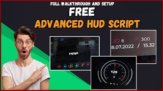 QBCore  ESX  FREE HUD Script  Installation amp Setup  FiveM Tutorial 2024 [upl. by Di]