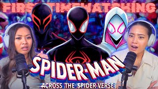 NAH IMMA DO MY OWN THING 😏 Spiderman Across the SpiderVerse  First Time Reaction amp Review [upl. by Annaihr]