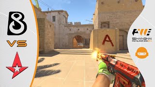 LOSER IS OUT Astralis vs B8  HIGHLIGHTS  PWE CS2 EU RMR B 2024 [upl. by Ardnuahsal554]