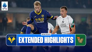 Hellas Verona vs Venezia Extended Highlights  Serie A  CBS Sports Golazo [upl. by Meris717]