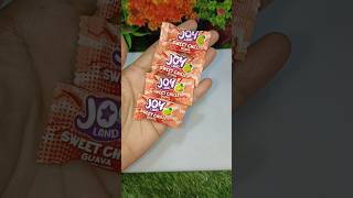 JOY Land Sweet Chilli Guava Flavour Candy  Juzt Jelly Candy Popsicleshorts icecream shortvideo [upl. by Nivel792]