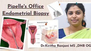 Pipelles Endometrial Office Endometrial BiopsyEndometrial SamplingNO ANAESTHESIAOP PROCEDURE [upl. by Sarette620]