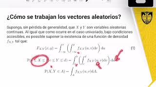 Vectores aleatorios Definición [upl. by Enotna]