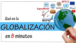 La GLOBALIZACIÓN  Resumen  La Globalización Económica Política y Cultural [upl. by Kinny]