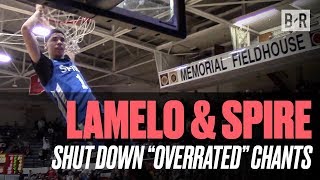 LaMelo Ball and Spire Pick Up a Win in HEATED Game [upl. by Evreh12]