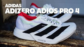 Adidas Adizero Adios Pro 4  Full Review [upl. by Cenac283]