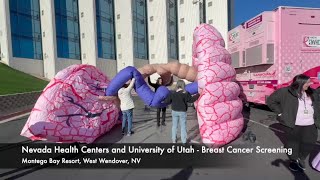 NevadaUtah breast cancer screening clinic in West Wendover [upl. by Nim]