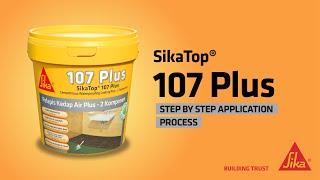 SikaTop®  107 Plus  Application Process [upl. by Himelman]