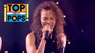 HD Thats The Way Love Goes • Janet Jackson  Top Of The Pops 1993 [upl. by Siroled]