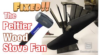 Fixing the Peltier Wood Stove Fan [upl. by Ysied]