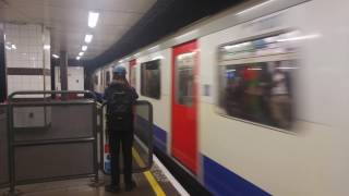 LAST EVER DISTRICT LINE D STOCK TRAIN AT TOWER HILL [upl. by Tennos]