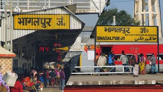 Bhagalpur Railway Station  भागलपुर रेलवे स्टेशन बिहार [upl. by Annahsal]