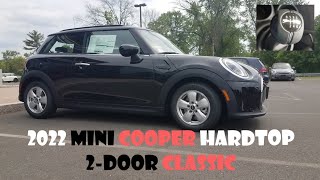 2022 MINI Cooper Hardtop 2Door Classic wManual Transmission  Big Fun In A MINI Package POV [upl. by Rheims418]