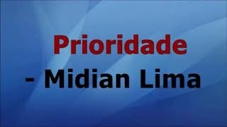 Prioridade Midian Lima playback 15 tom abaixo legendado [upl. by Eneli612]