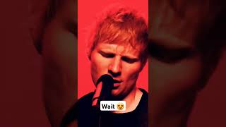 Ed Sheeran BAD HABITS LIVE 😳💞 [upl. by Yolande]