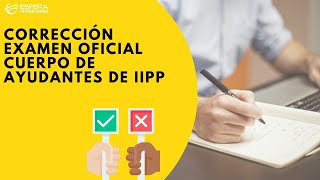 Corrección examen de supuestos cuerpo de ayudantes 2324 y plantilla provisional Esfera Oposiciones [upl. by Mundford]