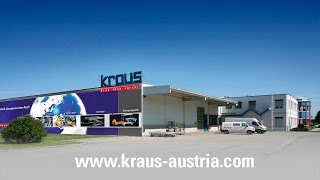 KRAUS Austria 2016 kurz  Tragrolle  Hubtische  Fördertechnik  Motorrolle  Räder Rollen [upl. by Minta82]