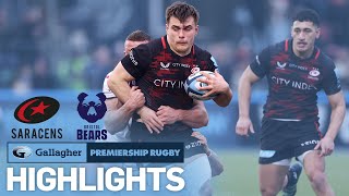 Saracens v Bristol  HIGHLIGHTS  UNBELIEVABLE LastMinute Action  Gallagher Premiership 202223 [upl. by Arrec]