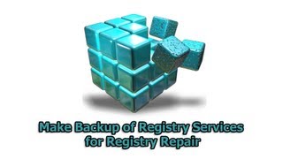 Make Backup of Registry Services for Registry Repair [upl. by Isacco]