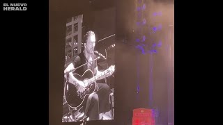 Ricardo Arjona canta ‘Puente’ en su concierto en el FTX y la nostalgia abraza a los cubanos de Miami [upl. by Nalyak]