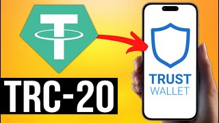 How to Add USDT TRC20 to Trust Wallet IN 20 SECONDS [upl. by Wiatt]