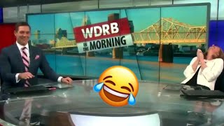 10 News Anchors Cant Stop Laughing [upl. by Reywas]