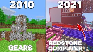 Minecrafts Evolution of Redstone [upl. by Atikahc479]