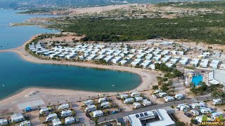 Camping Omišalj op het eiland Krk  Kroatië  Vacansoleil Camping Holidays [upl. by Enomahs]