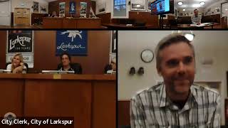 Larkspur Parks and Recreation Commission Meeting October 17 2024 [upl. by Anima]