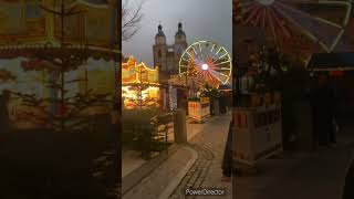 Weihnachtsmarkt in Wittenberg 🎅berlin lutherstadt Wittenberg powerdirector weihnachtsmarkt [upl. by Aikenahs904]