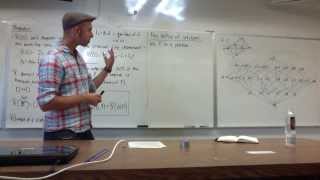 Lecture 26  Enumerative Combinatorics Federico Ardila [upl. by Mcdougall]