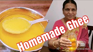 How to make pure and healthy ghee from butterGrandmas secret Easy 5 minute recipe homemade ghee [upl. by Ailehc]