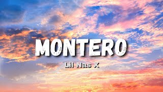 Lil Nas X  Montero  LYRICS VIDEO [upl. by Nahtnoj]