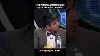 Lagomarsino “¡No pueden arrepentirse de sus dichos cuatro años después”  Sin Filtros T4 84 [upl. by Niatsirhc]