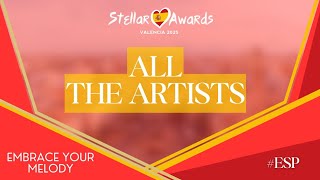 STELLAR AWARDS VALENCIA 2025  ALL THE ARTISTS [upl. by Lamag]